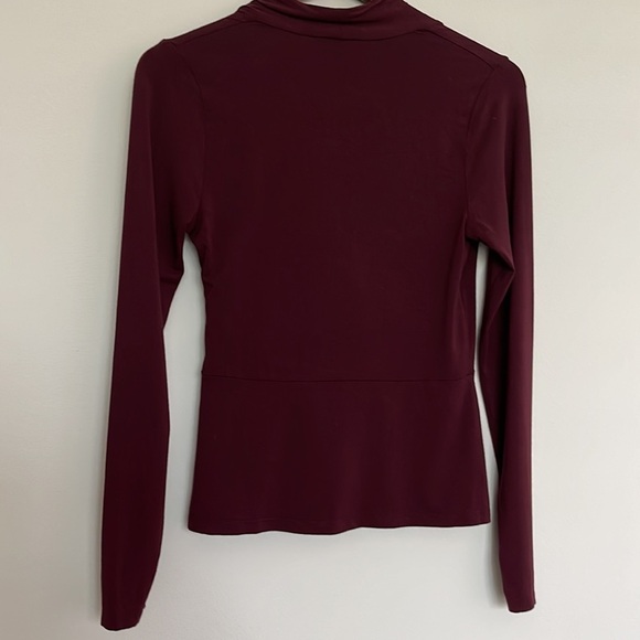 Brooks Brothers Burgundy Blouse. XS - Picture 2 of 5